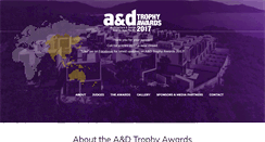 Desktop Screenshot of adt-awards.com
